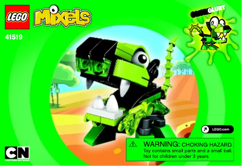 Página 1 del manual Manual de usuario Lego Mixels 41519