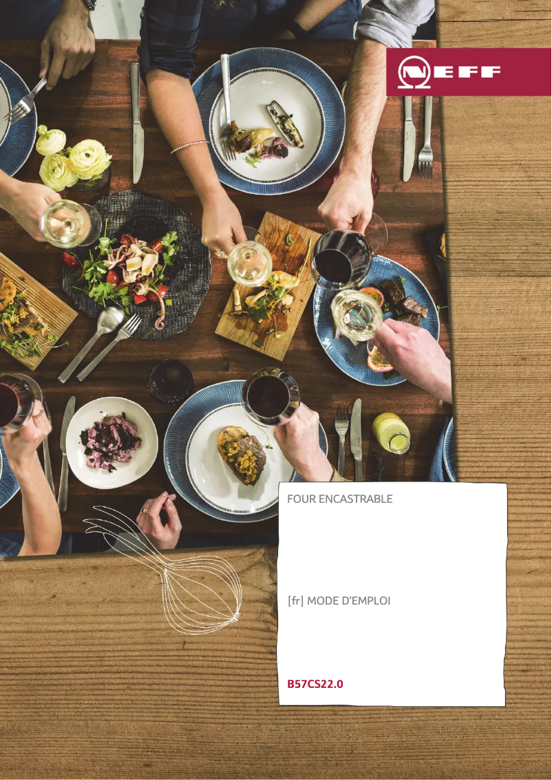 Page 1 de la notice Manuel utilisateur Neff B57CS22N0