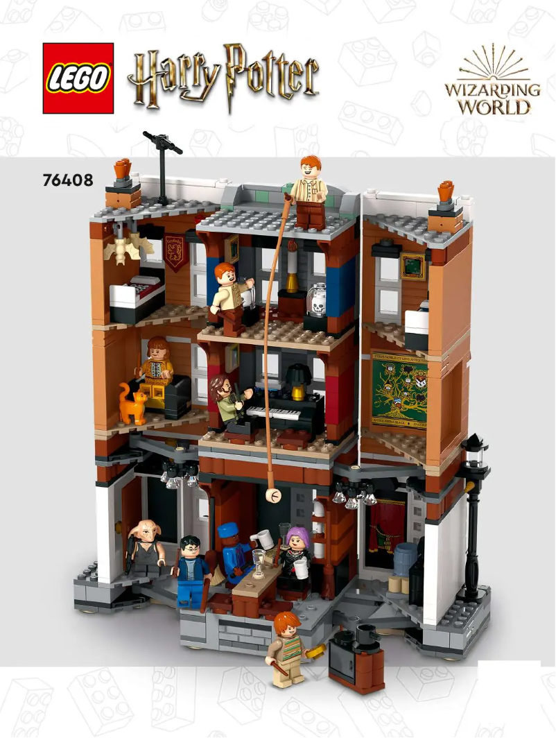 Página 1 del manual Manual de usuario Lego Harry Potter 76408