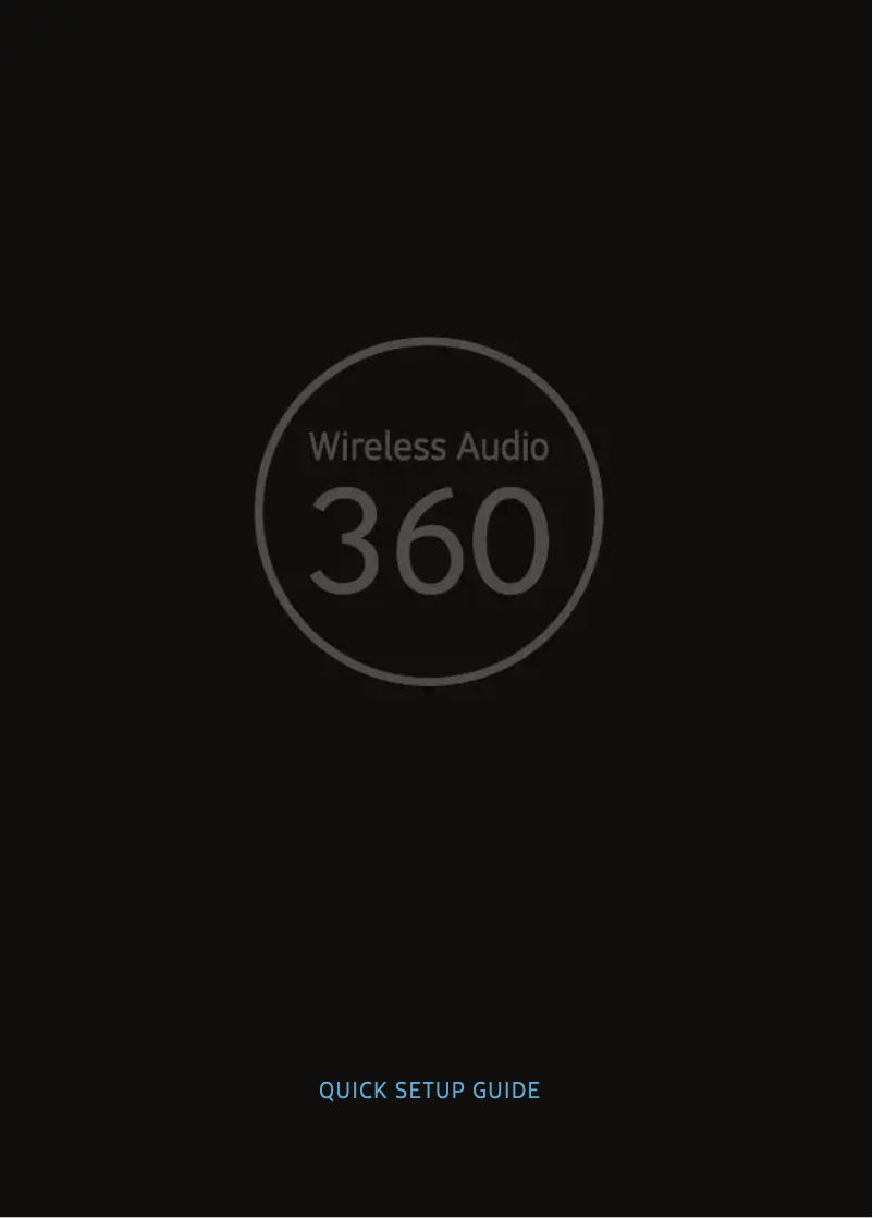 Page 1 de la notice Guide d'installation Samsung WAM1500