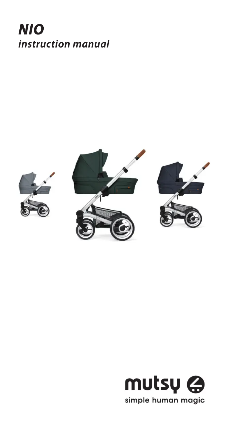 Página 1 del manual Manual de usuario Mutsy Nio