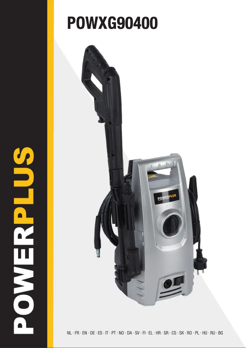 Page 1 of the manual User Manual PowerPlus POWXG90400