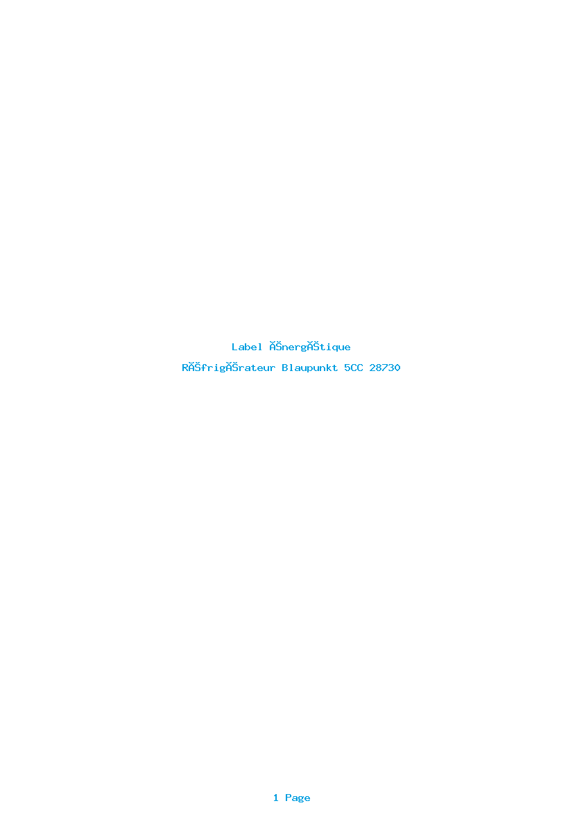 Image de la première page du manuel de l'appareil 5CC 28730