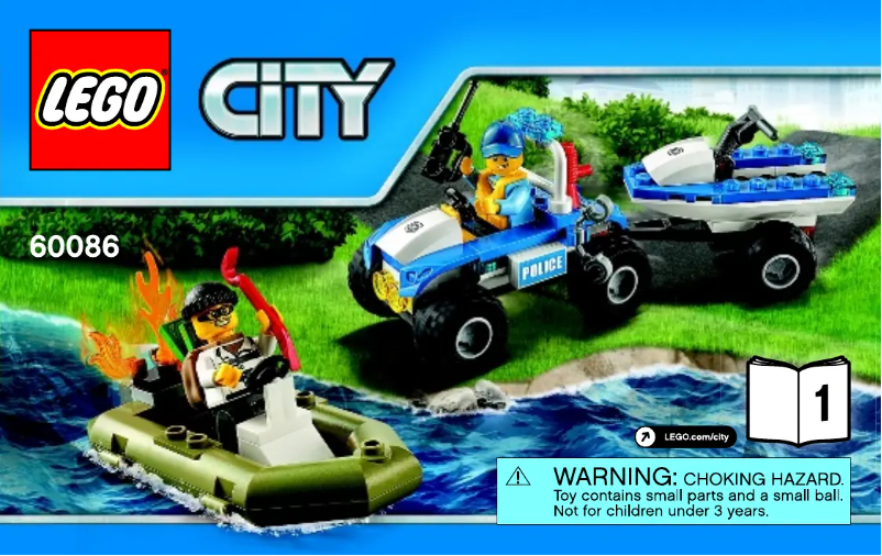 Página 1 del manual Manual de usuario Lego City 60086
