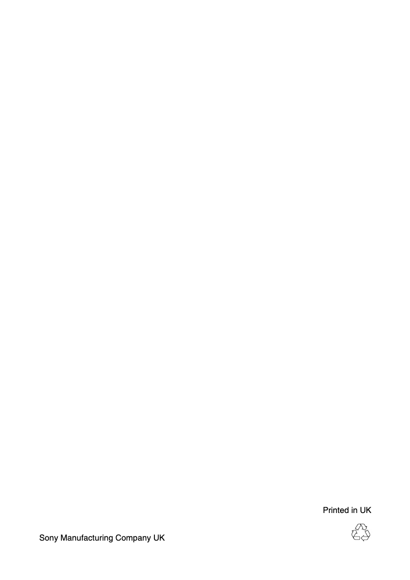 Page 1 de la notice Manuel utilisateur Sony KV-32DX30U