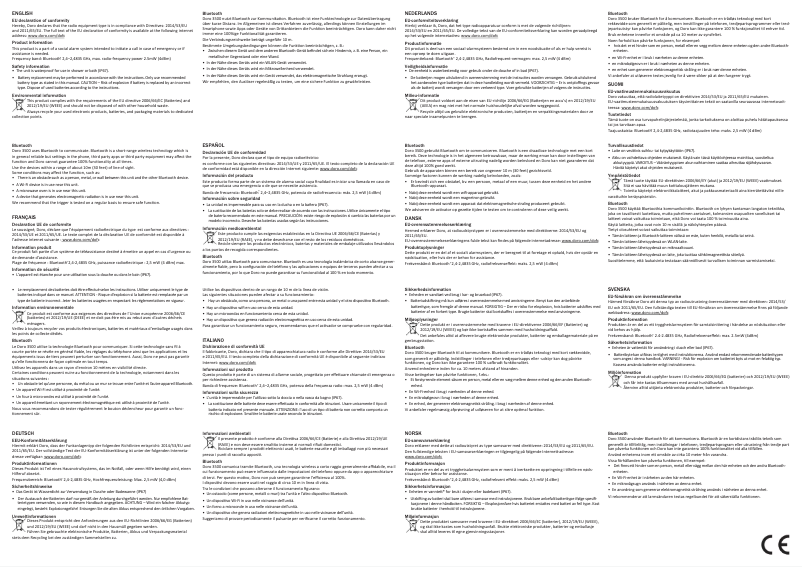 Página 1 del manual Manual de usuario Doro 3500