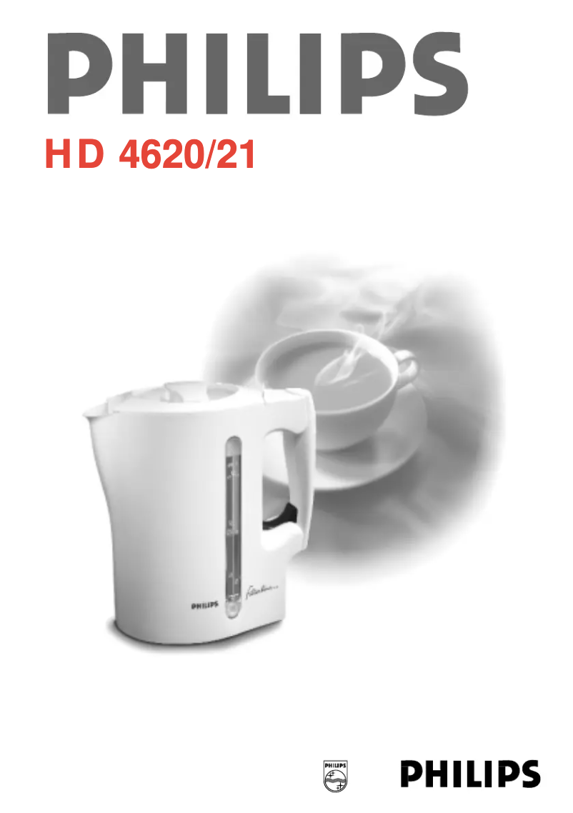 Page 1 de la notice Manuel utilisateur Philips HD4621