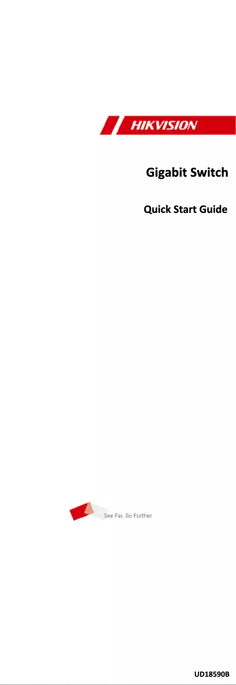 Page 1 de la notice Guide de démarrage rapide Hikvision DS-3E1524-EI