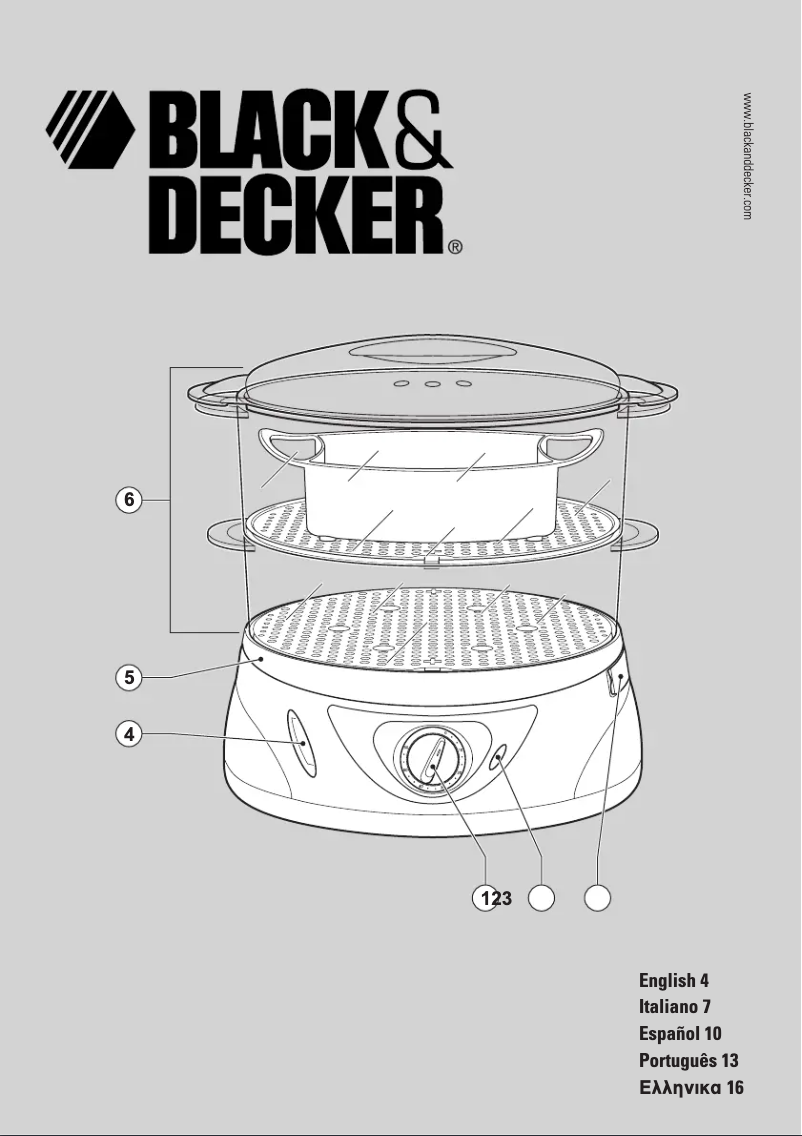 Page 1 de la notice Manuel utilisateur Black & Decker HS2000