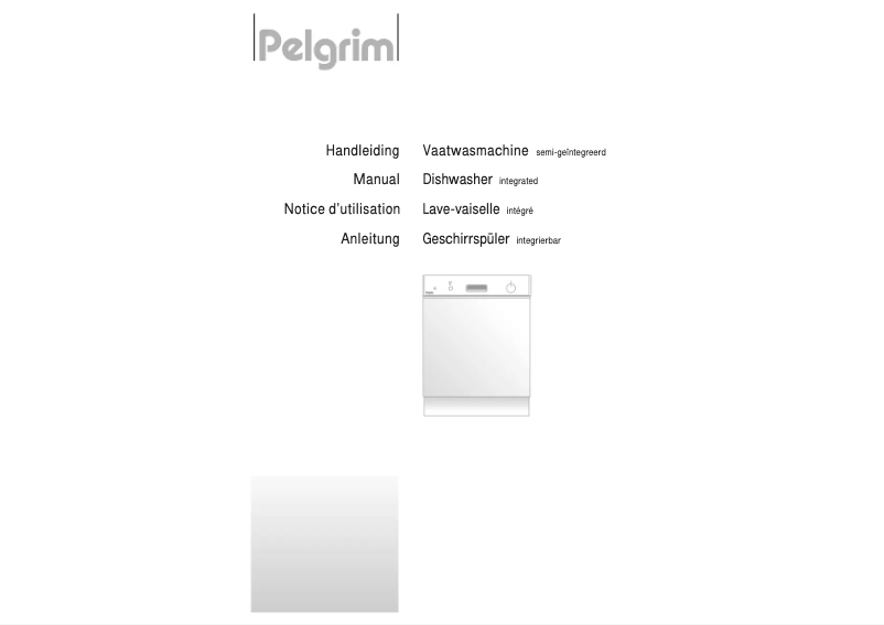 Page 1 de la notice Manuel utilisateur Pelgrim GVW710