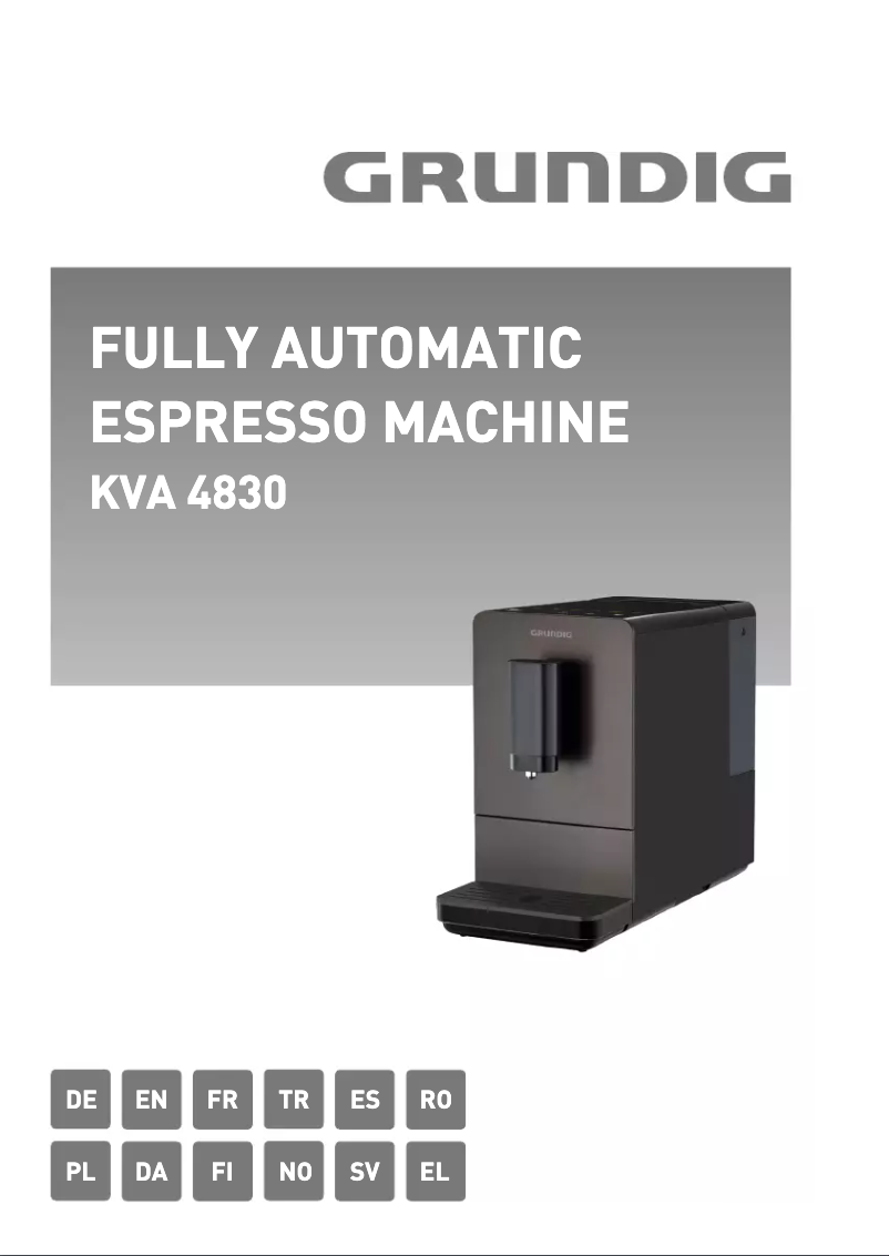 Page 1 de la notice Manuel utilisateur Grundig BL 6280 W