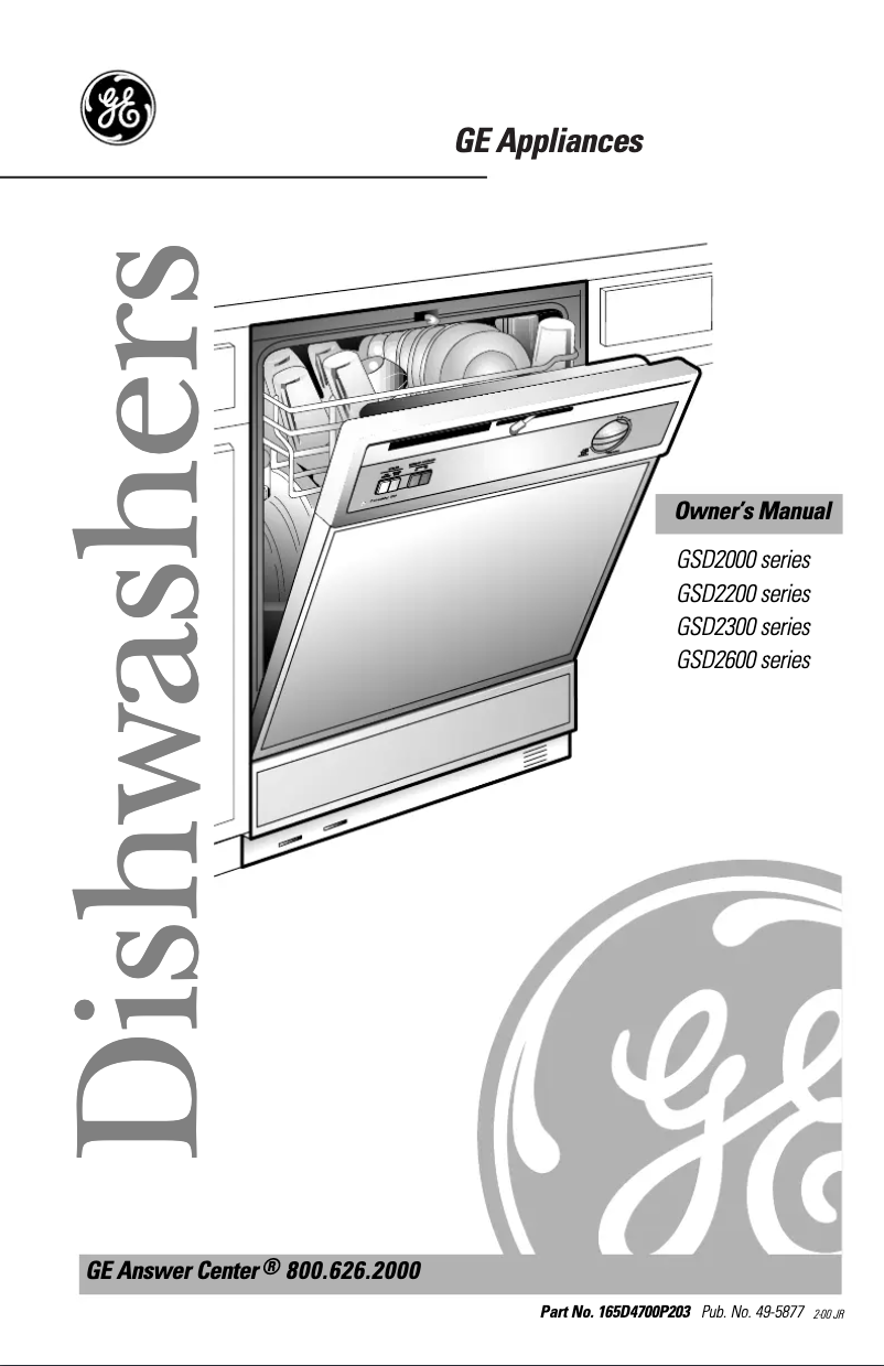 Página 1 del manual Manual de uso y mantenimiento GE GSD2625FBB