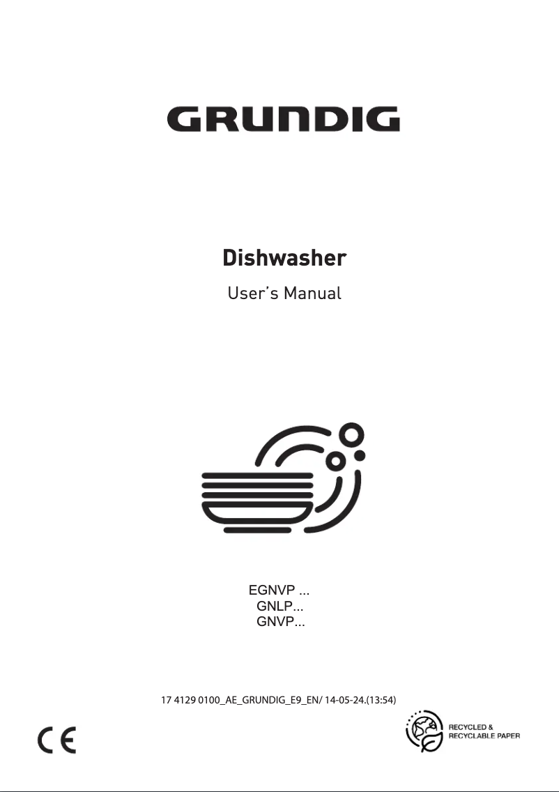 Page 1 de la notice Label énergétique Grundig GNVP4620