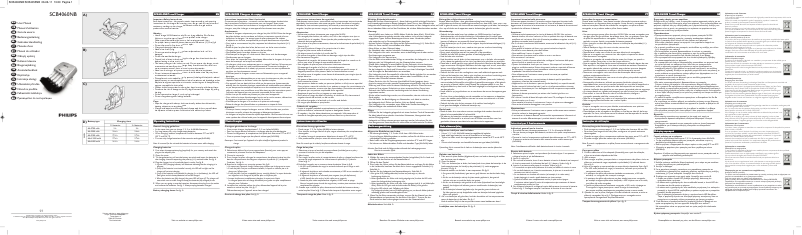 Página 1 del manual Manual de instrucciones Philips MultiLife SCB4060NB