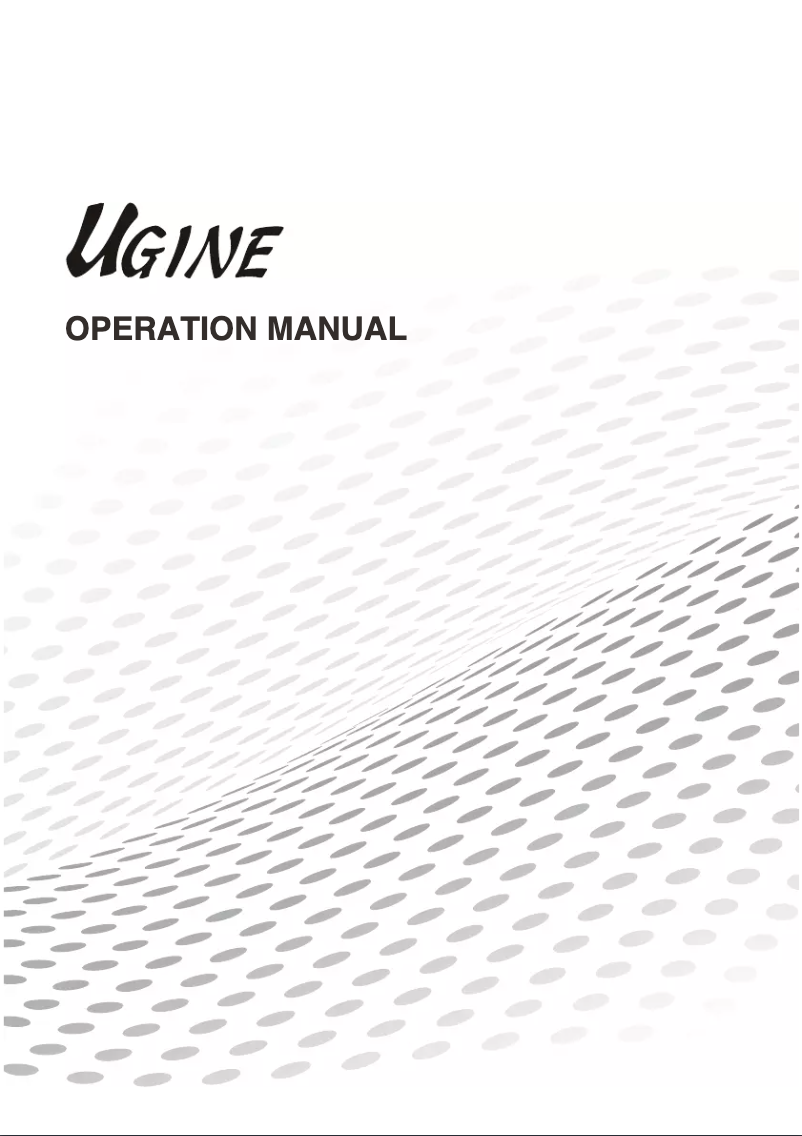 Página 1 del manual Manual de usuario Ugine UG55LED