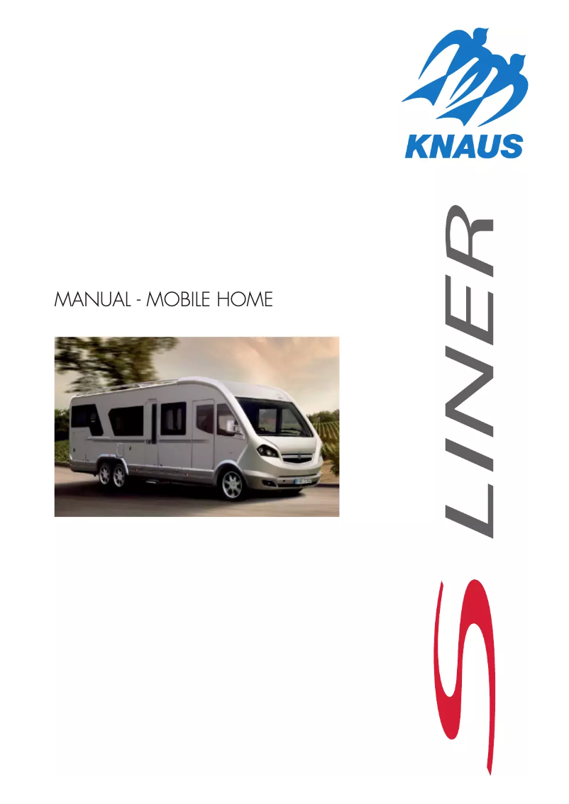 Page 1 de la notice Manuel utilisateur Knaus S-Liner (2008)