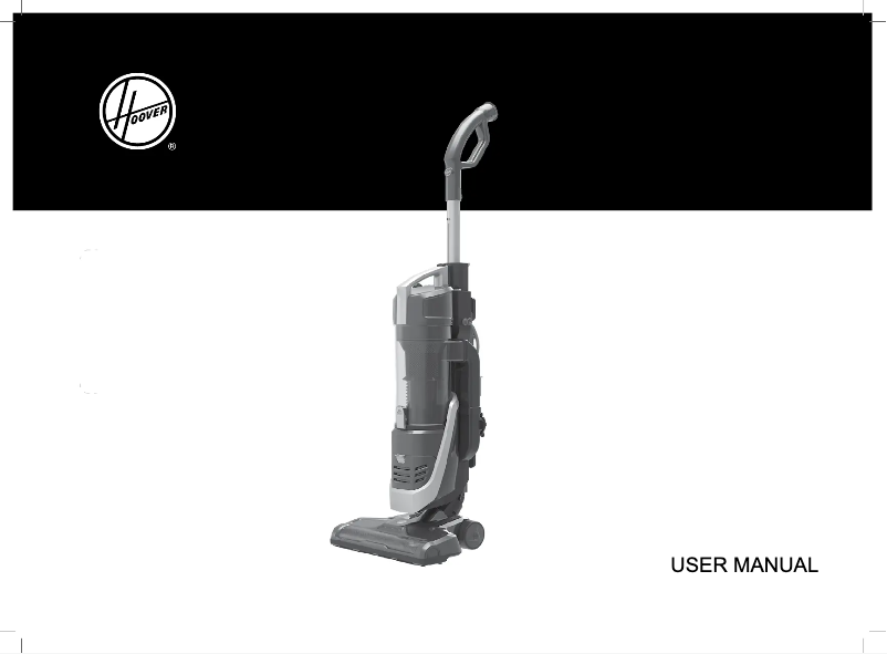Page 1 of the manual User Manual Hoover H-UPRIGHT 500 PLUS HU500SGP 001