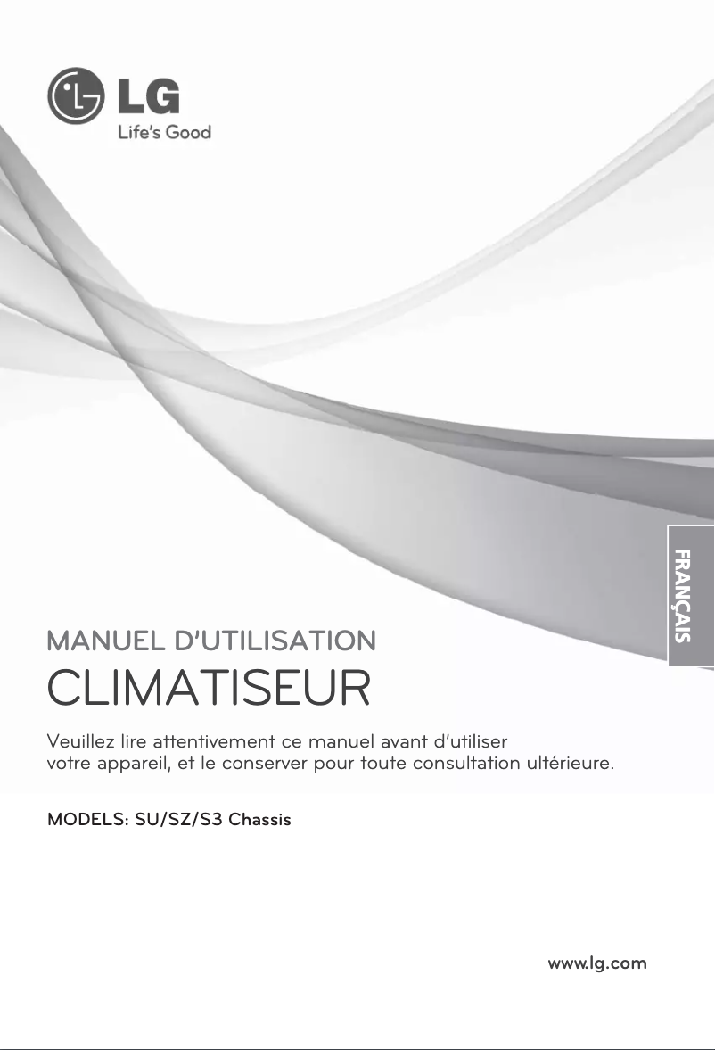 Page 1 de la notice Manuel utilisateur LG LSNC126UBM1