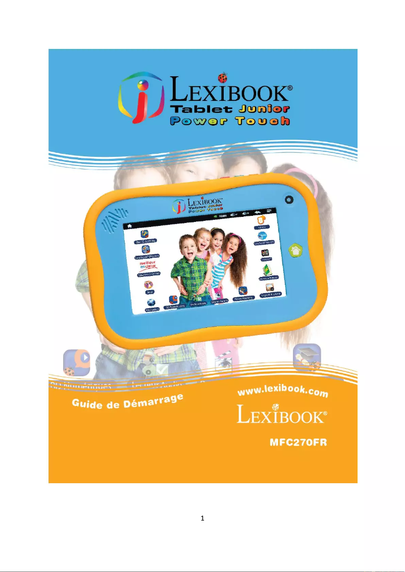 Page 1 de la notice Manuel utilisateur Lexibook MFC270FR