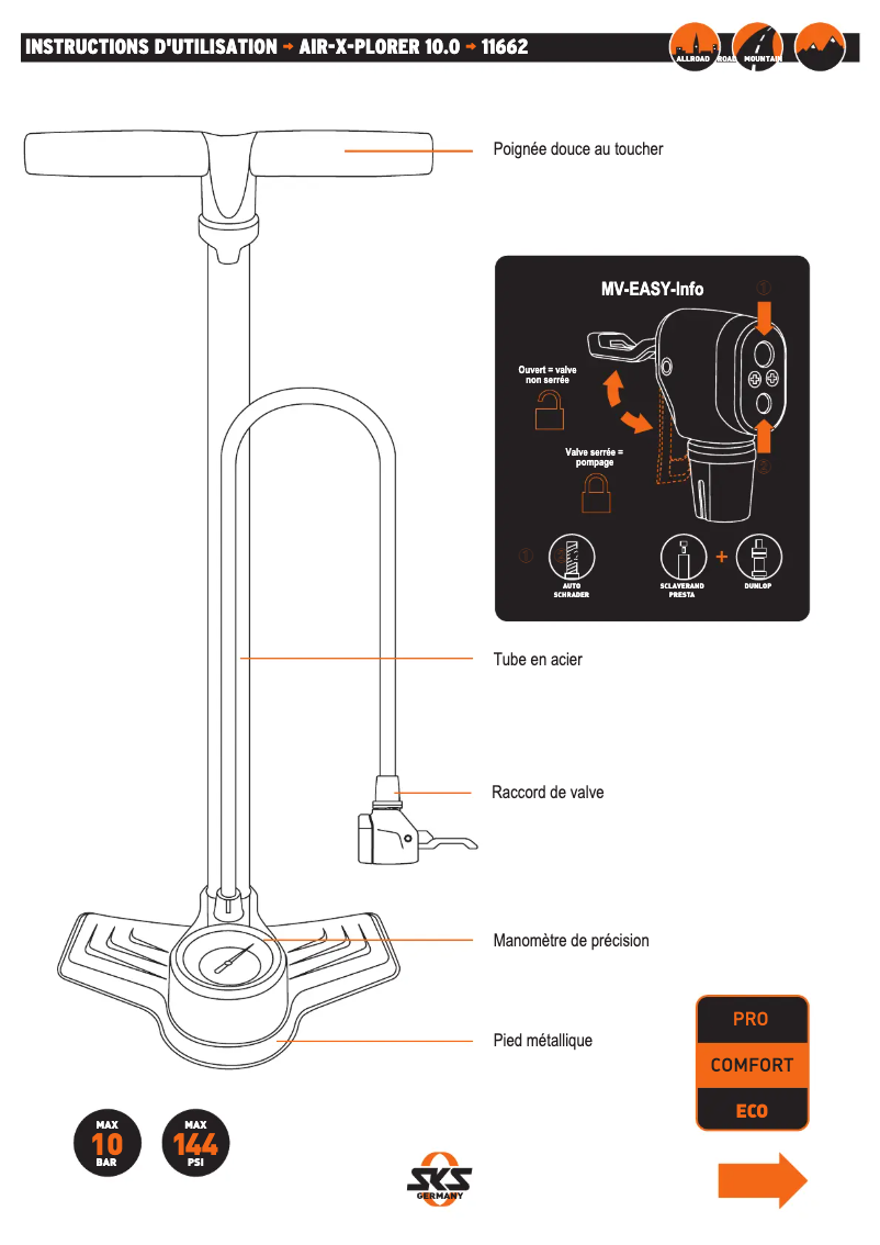 Página 1 del manual Manual de usuario SKS Air-X-Plorer 10.0