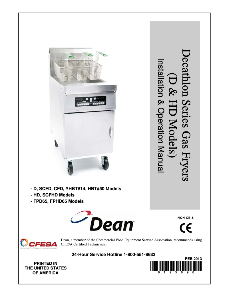 Image de la première page du manuel de l'appareil D160G