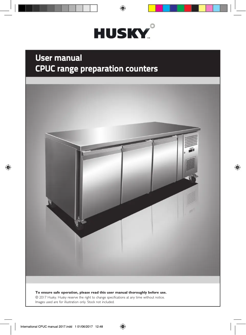 Página 1 del manual Manual de usuario Husky CPUC4-AU-AL