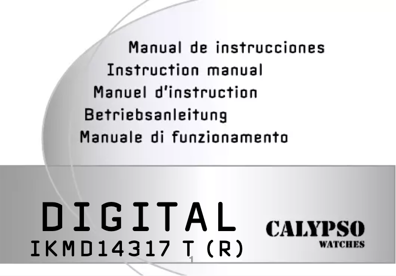 Page 1 de la notice Manuel utilisateur Calypso K5705 Digital