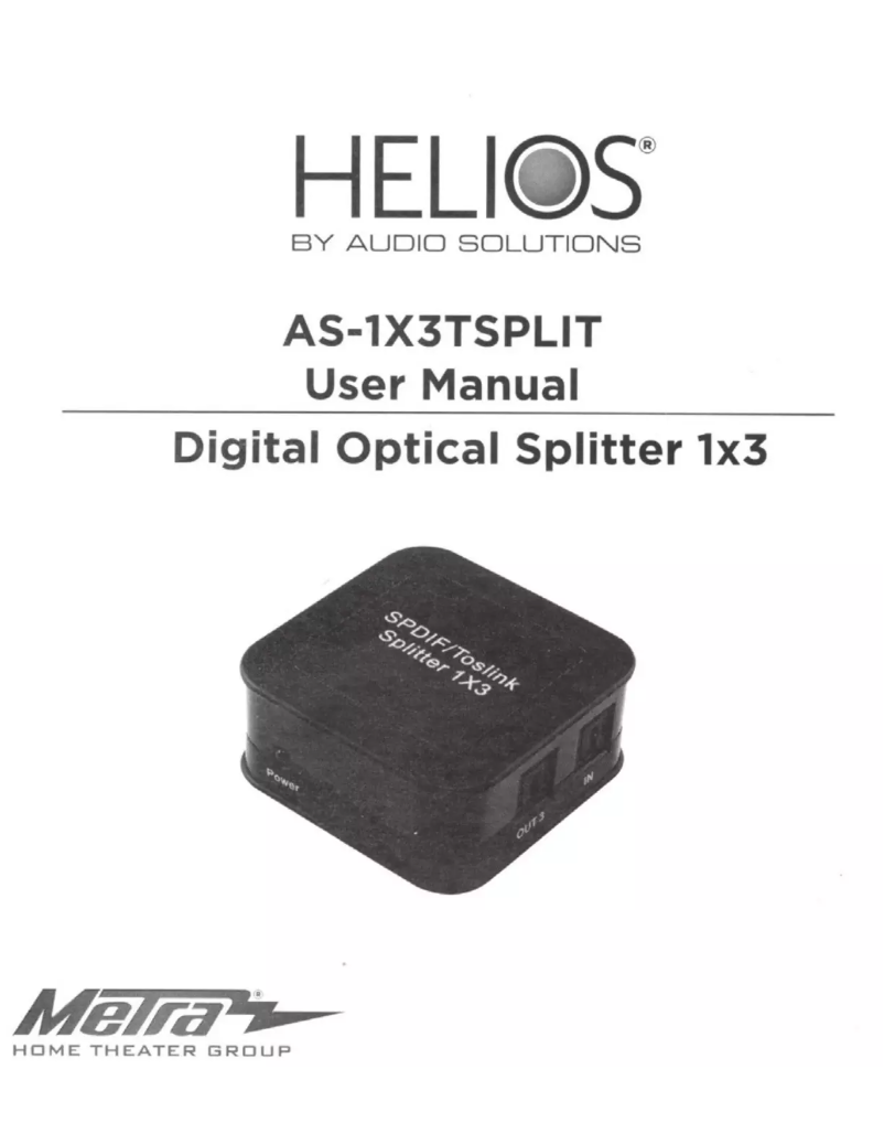 Página 1 del manual Manual de usuario Metra AS-1X3TSPLIT
