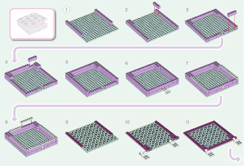 Página 1 del manual Manual de usuario Lego DOTS 41915
