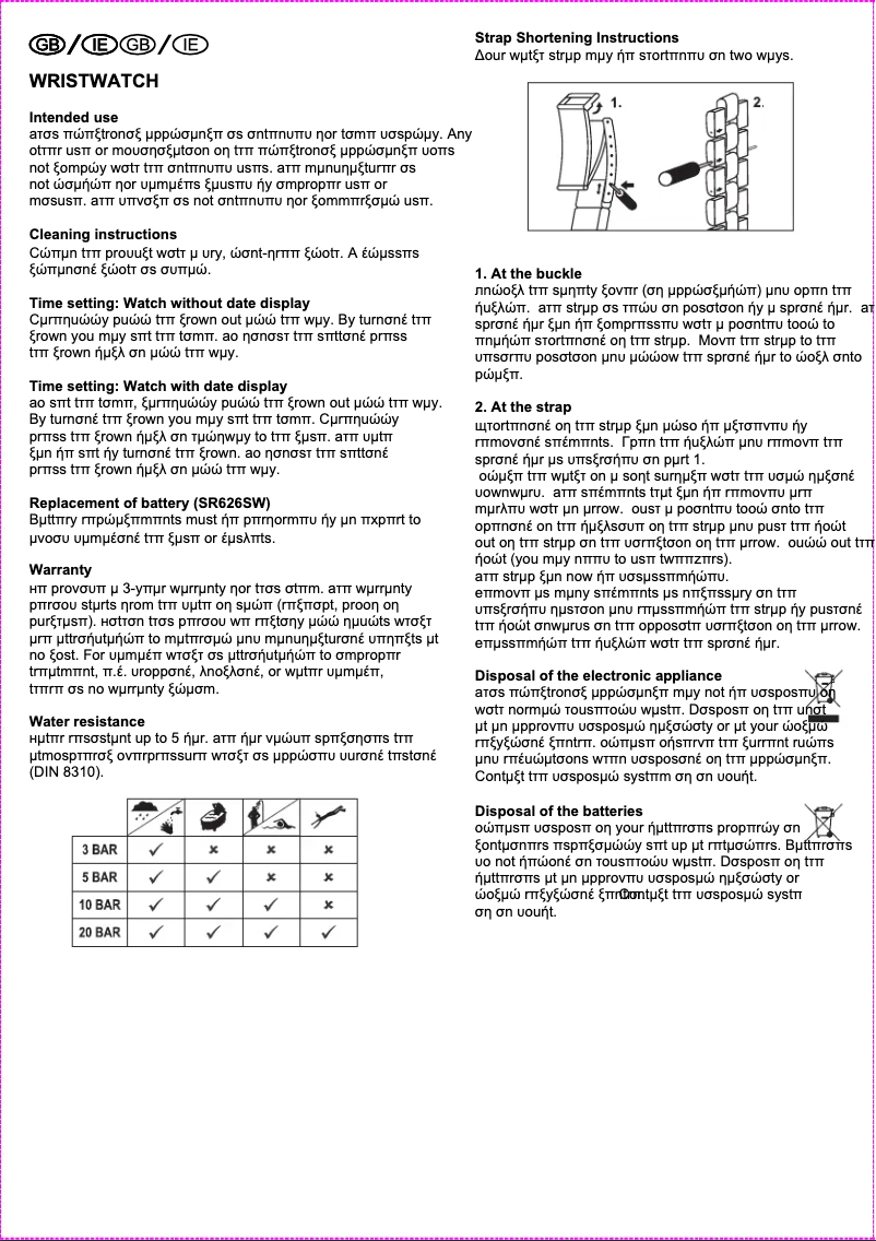 Page 1 de la notice Manuel utilisateur Auriol 2-LD3051-6