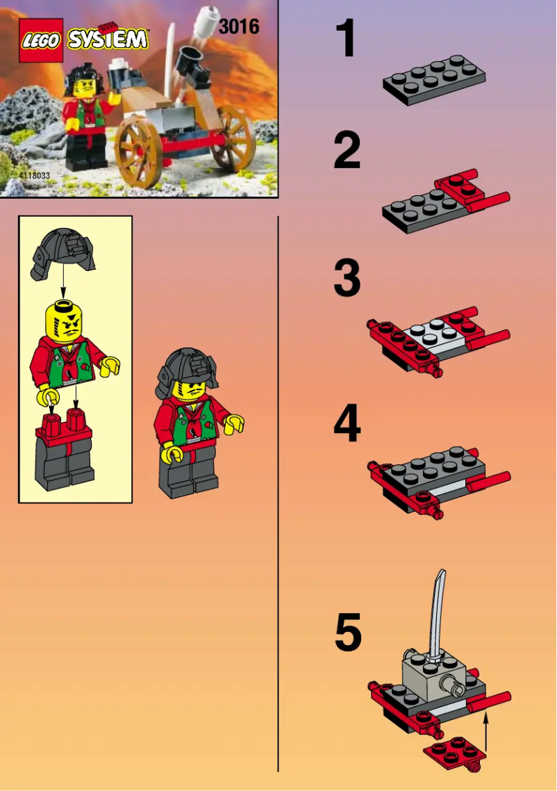 Página 1 del manual Manual de usuario Lego PG1 CASTLE 1