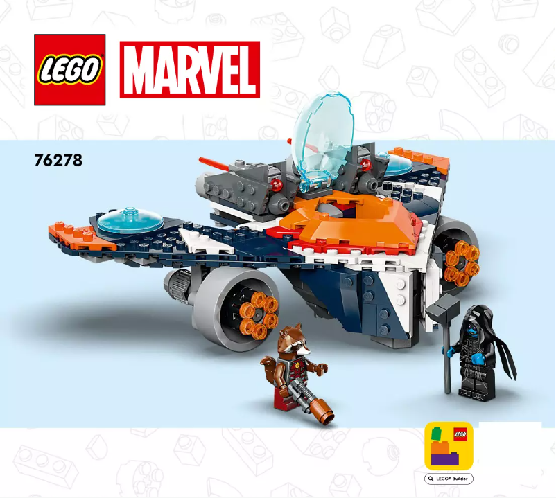 Página 1 del manual Manual de usuario Lego Marvel 76278