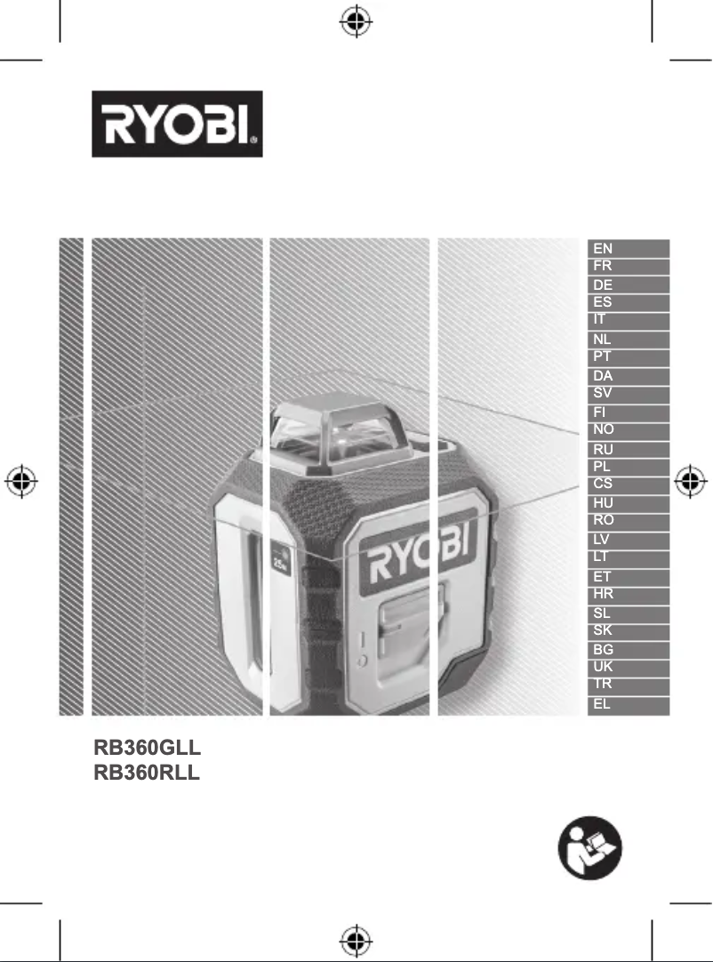 Página 1 del manual Manual de usuario RYOBI RB360GLL