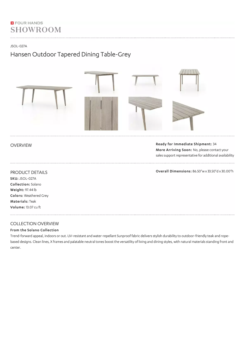 Page 1 de la notice Manuel utilisateur Four Hands JSOL-027A