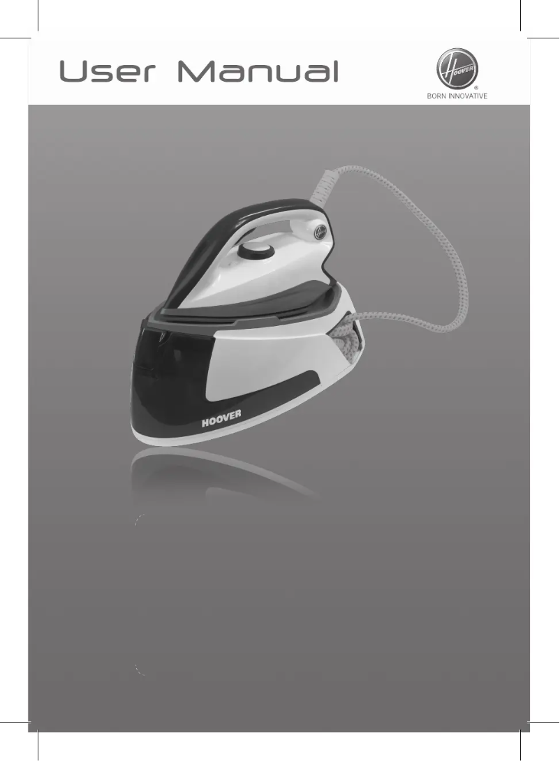 Page 1 of the manual User Manual Hoover PRP2400 011