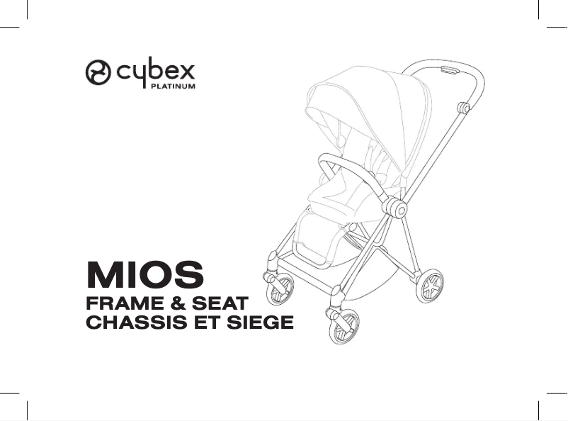 Page 1 de la notice Manuel utilisateur Cybex Mios 2