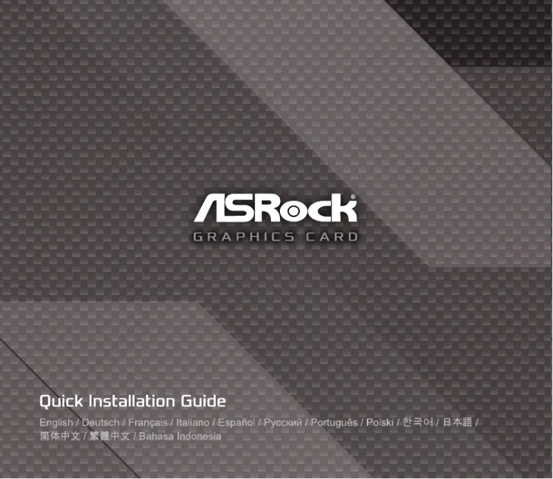 Página 1 del manual Manual de usuario Asrock Radeon RX 6400 Low Profile 4GB