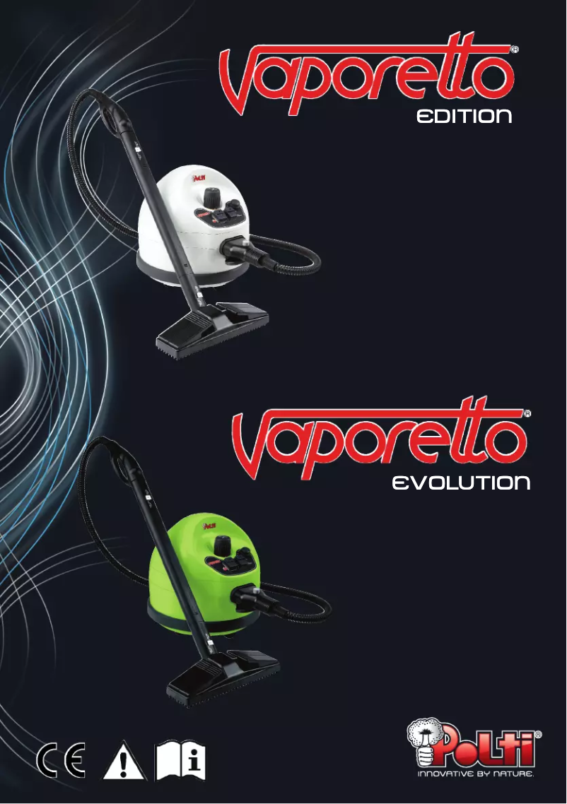 Page 1 of the manual User Manual Polti PTGB0041