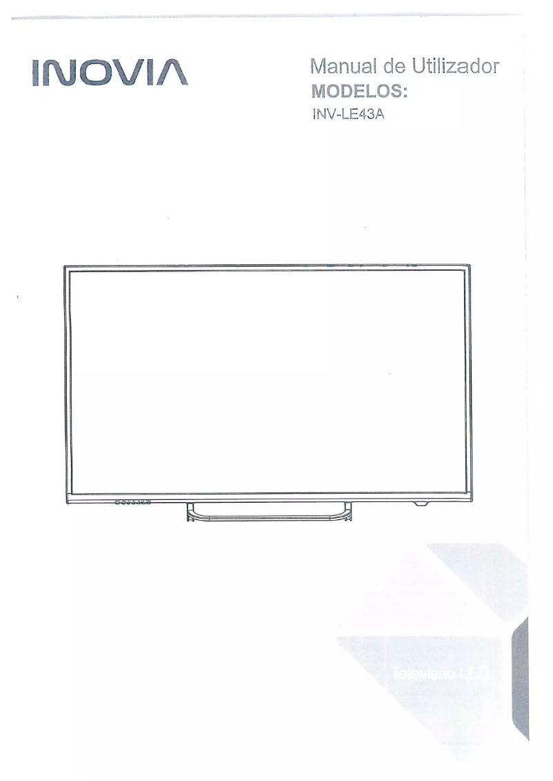 Page 1 de la notice Manuel utilisateur Inovia INV-LE43A