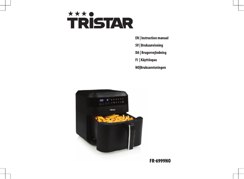 Página 1 del manual Manual de usuario TriStar FR-6999NO