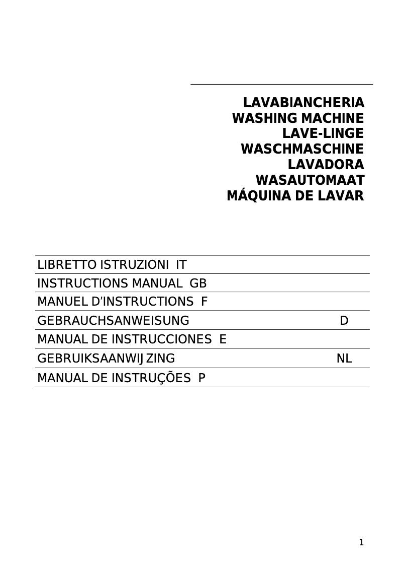 Page 1 de la notice Manuel utilisateur Smeg STA160