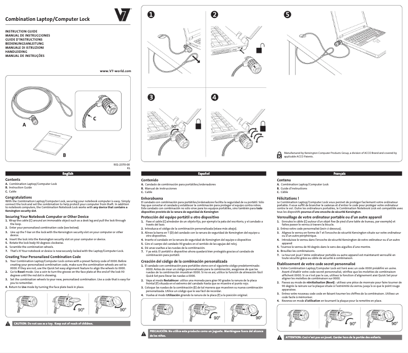 Page 1 of the manual User Manual V7 SLC500