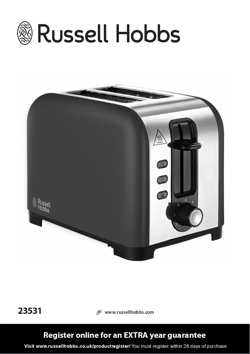 Page 1 de la notice Manuel utilisateur Russell Hobbs Henley 23531