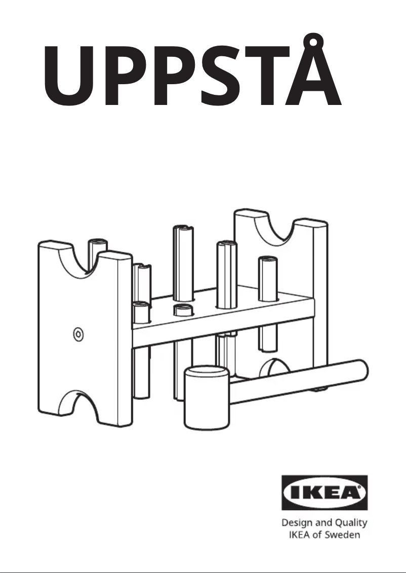 Page 1 de la notice Manuel utilisateur Ikea UPPSTÅ 205.195.67