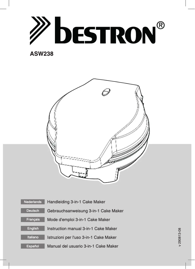 Página 1 del manual Manual de usuario Bestron ASW238P