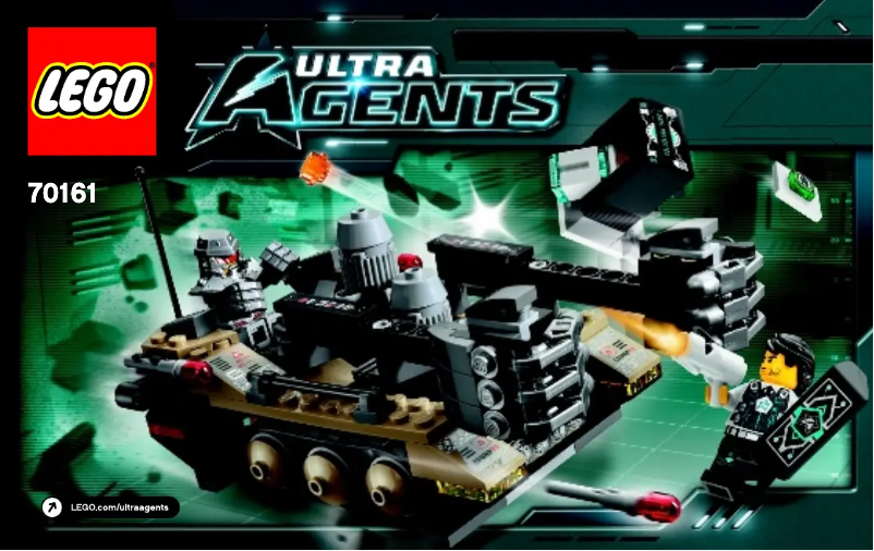 Página 1 del manual Manual de usuario Lego Ultra Agents 70161