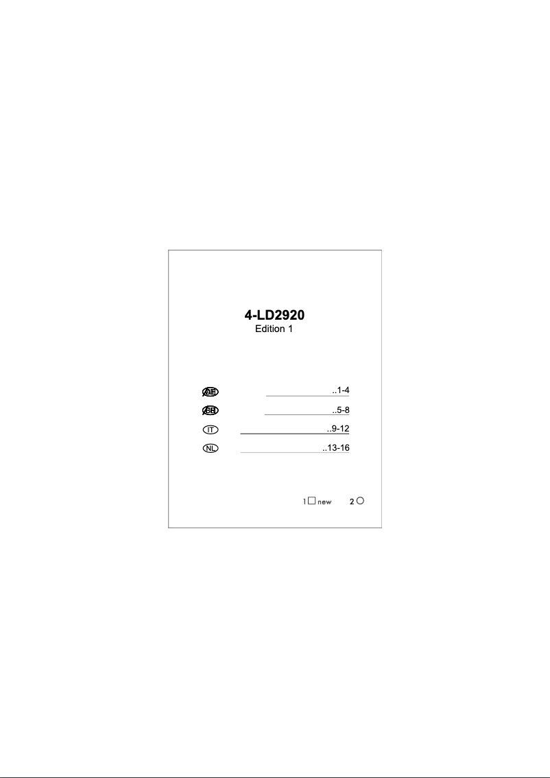 Página 1 del manual Manual de usuario Digi-tech 4-LD2920