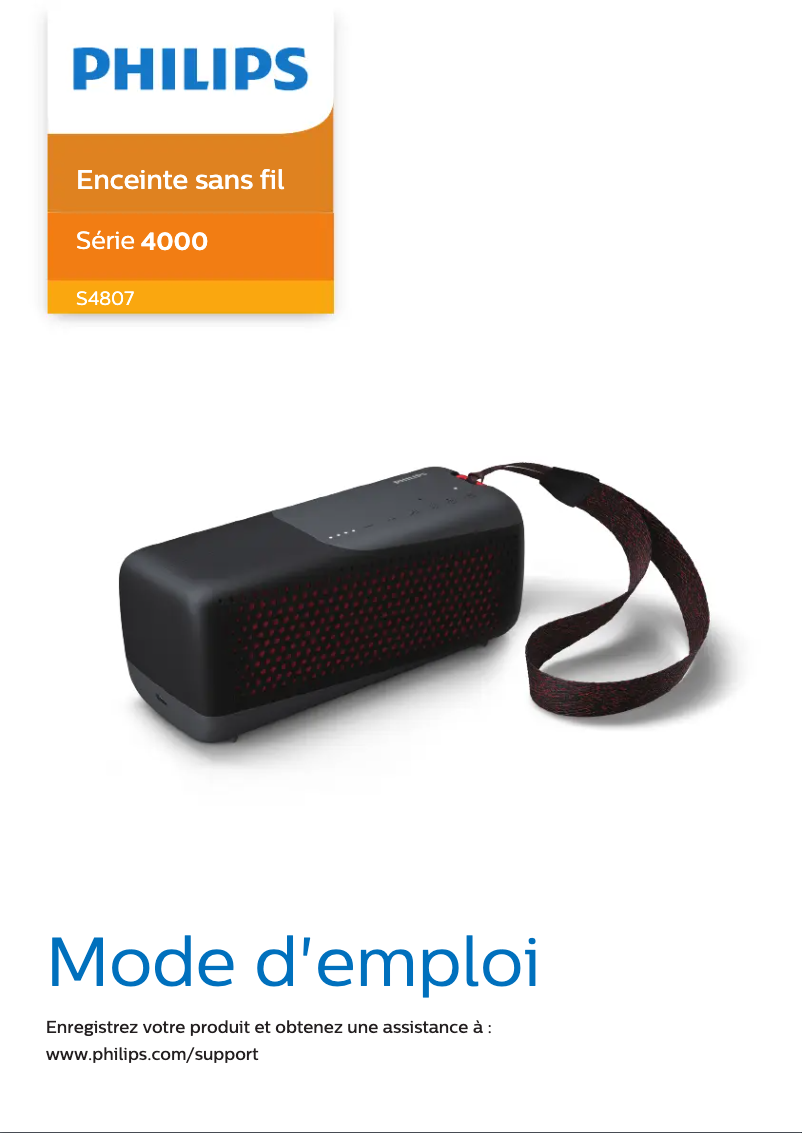 Página 1 del manual Manual de usuario Philips S4807