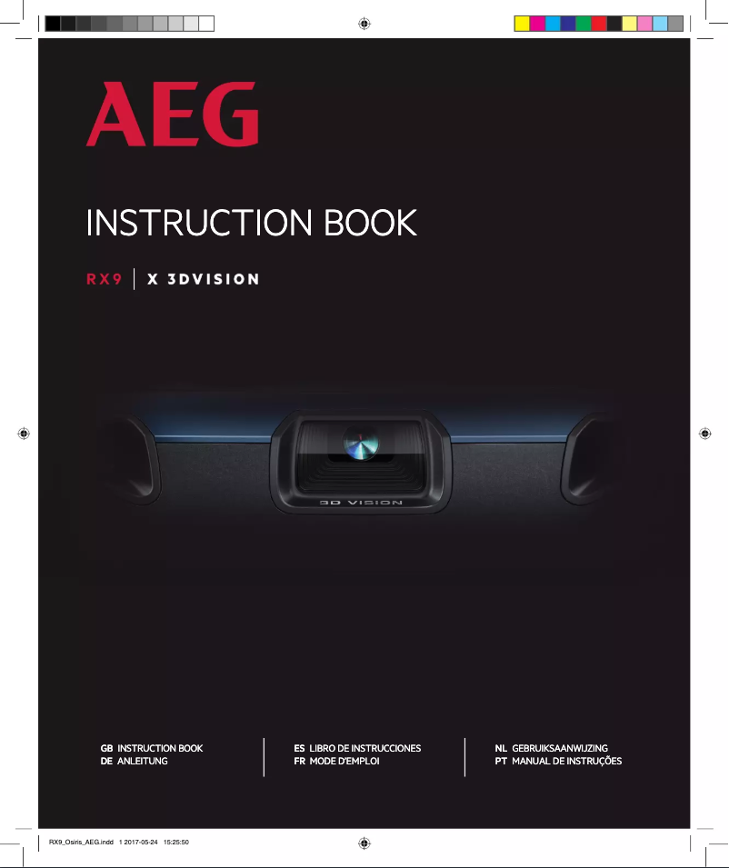 Page 1 de la notice Manuel utilisateur AEG RX9