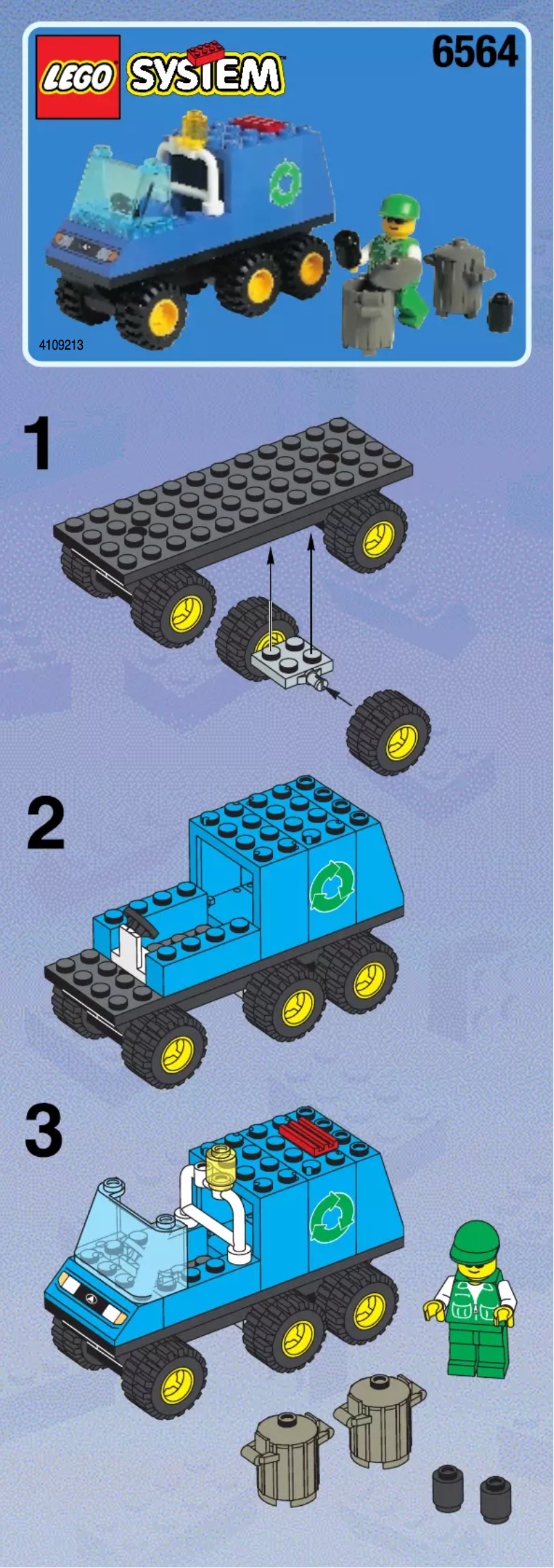 Página 1 del manual Manual de usuario Lego City 6564